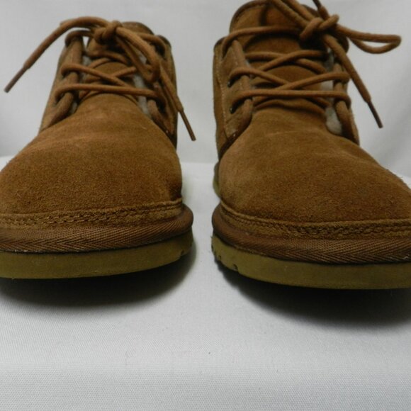 UGG Neumel Suede Chukka ankle lace up boots Shearling lined Men Casual Size Sz 9 - Picture 5 of 12